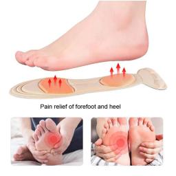 Palmilhas De Espuma De Memória De Salto De Sapato, Almofada De Salto Do Pé, Calçados Esportivos, Ajustável Antiwear Feet Palmilhas, Adesivo Protetor De Salto - Image 4