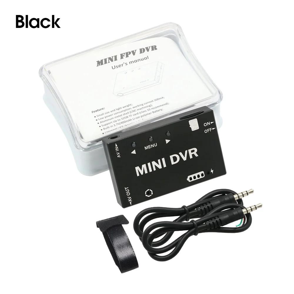 Gravador Mini FPV DVR/FPV de alta qualidade, Comutável NTSC/PAL, Bateria embutida, Interface Micro USB, Multi-idioma para FPV Drone - Image 1