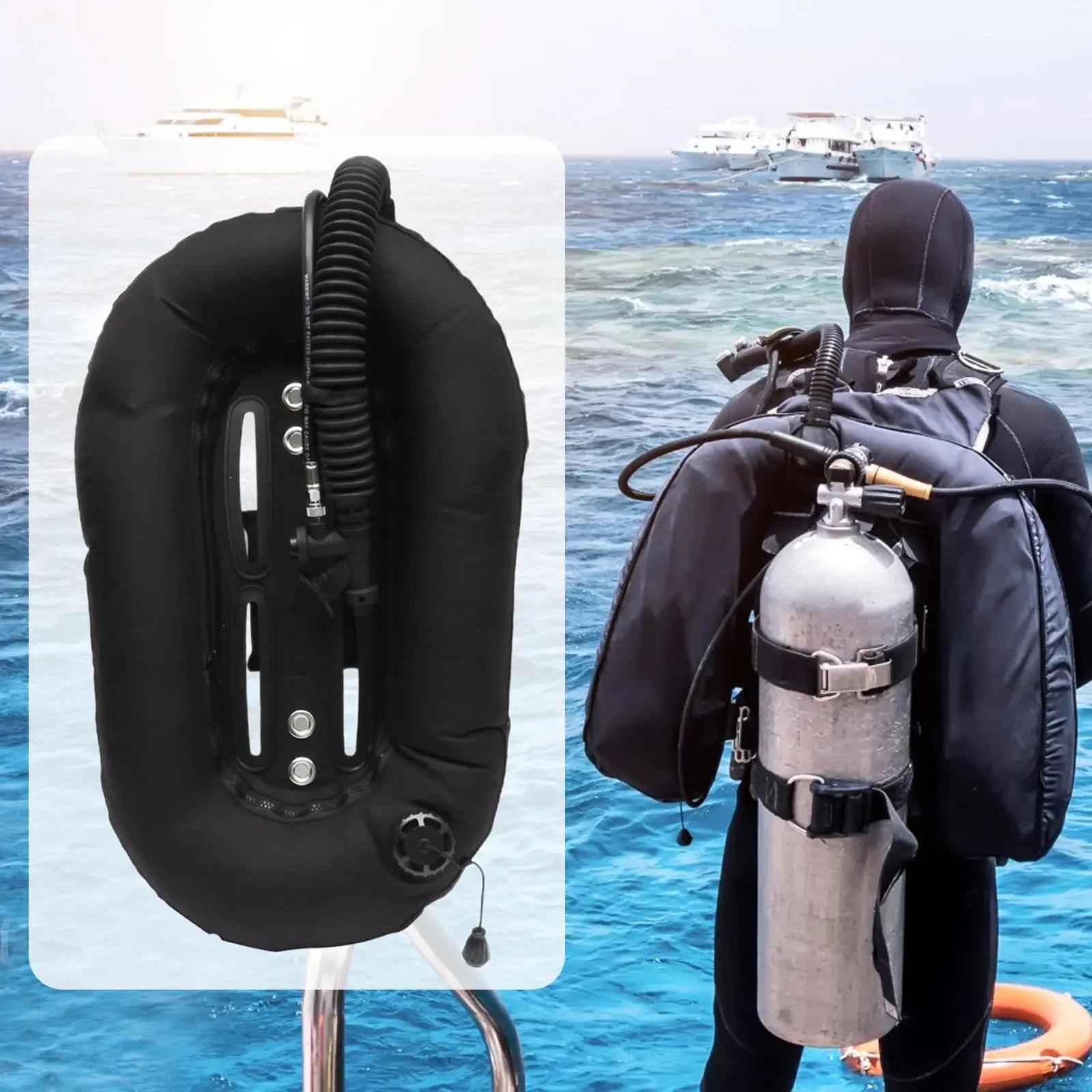 BCD Compensador de Flutuabilidade para Mergulho Subaquático, Snorkeling, Donut Wing, Single Tank com Soft Harness, Mergulho ao ar livre, Freediving - Image 1