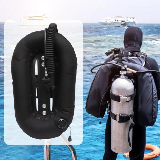 Compensador de Flutuabilidade BCD para Mergulho e Snorkeling com Donut Wing e Soft Harness para Single Tank e Freediving