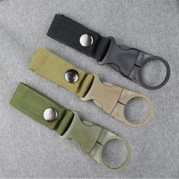 3 pçs garrafas de água fivela conjunto ao ar livre correias de náilon tático garrafa de água gancho mochila cabide cinto suporte garrafa de água clipe - Image 6