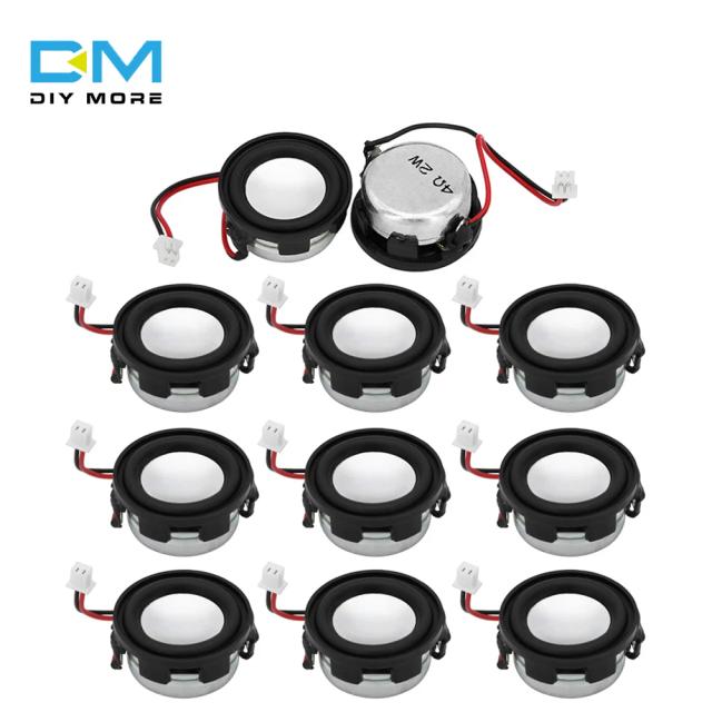 Mini Alto-Falante Bluetooth de Neodímio 1 Polegada com Gama Completa para Projetos DIY - 4 Ohms, 2W, 23x12mm