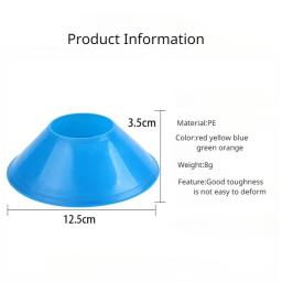 Cones De Futebol Disco com Carry Bag Holder, Agilidade Exercício Disco, Marcadores de Campo, Equipamento De Treinamento Esportivo, 10Pcs - Image 5