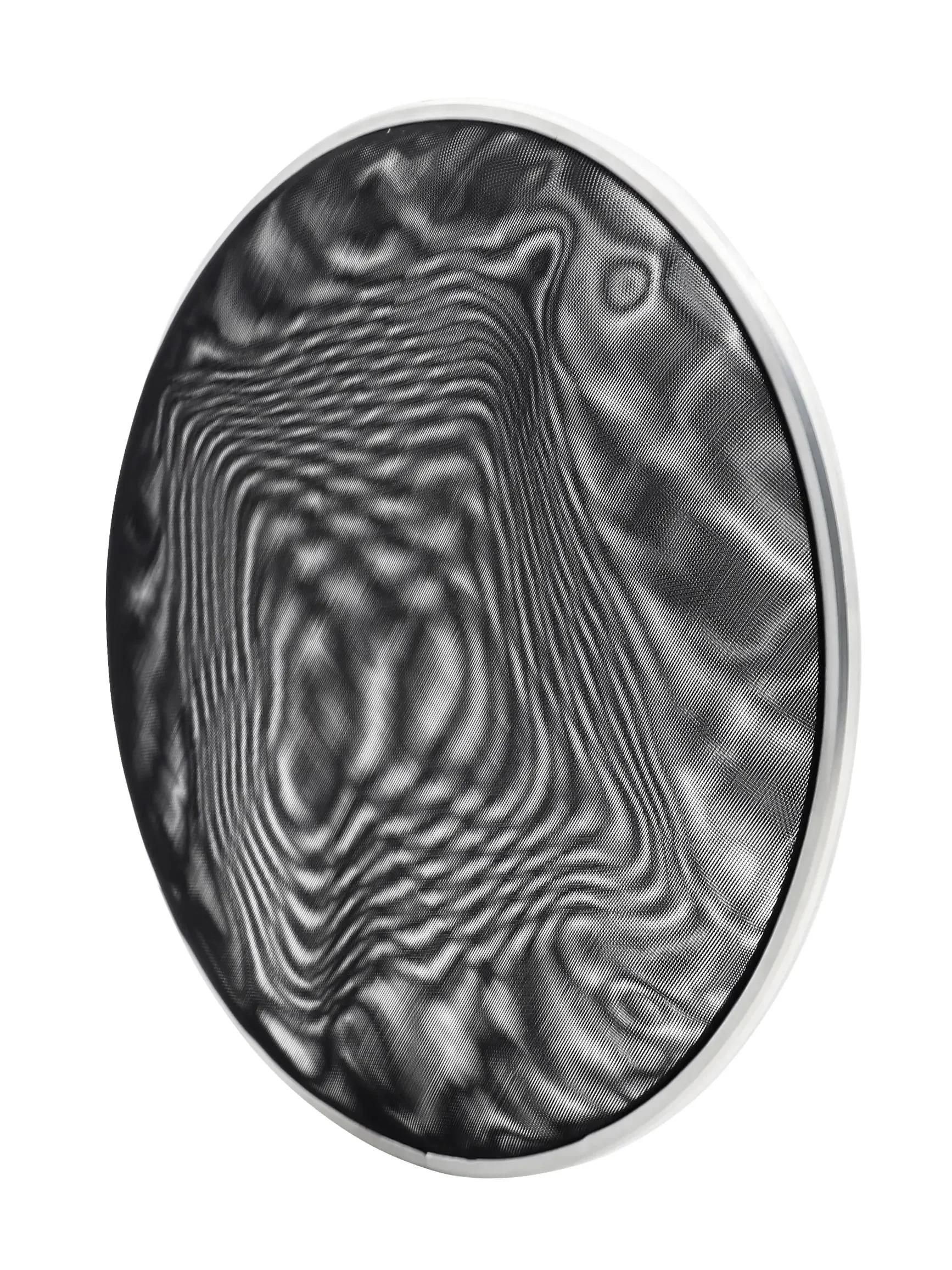 Dupla camada de malha forma silenciosa Mute Drum Skin, Drum Prática Silencer, percussão Instrument Acessórios, Bass Drum Head, 10" - Image 1
