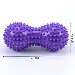 Rolo de massagem para pés, bola espetada de amendoim, bolas miofasciais, massageador para fascite plantar, mobilidade, pescoço, costas, massagem nos pés - Image 2