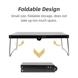 Mini mesa de acampamento dobrável, portátil, pequenas mesas de café ultraleve, piquenique de caminhadas ao ar livre, nova mesa dobrável MDF - Image 3