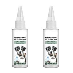 100ml gatos cães colírio pet removedores manchas lágrima cães olho saúde líquido - Image 2