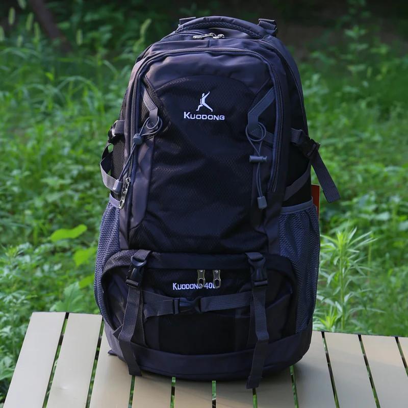 Bolsa de escalada leve ao ar livre ande capacidade viagem impermeável cnhadas mochila ex esportes bookbag para homem... - Image 1