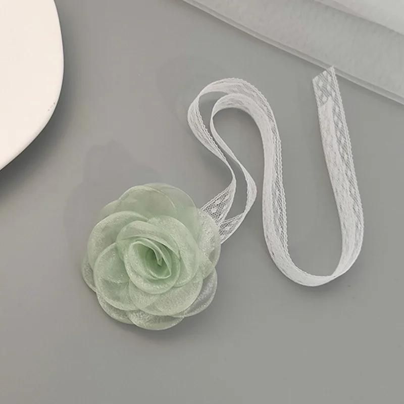 Meninas da dama de honra pulso flores pérola fita rosa pulseira para casamento baile de formatura festa noiva para ser dama de honra presente acessórios de casamento - Image 1