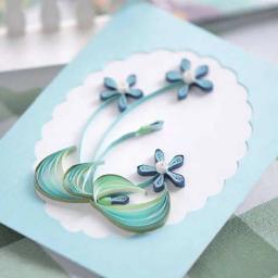 Conjunto De Tiras De Papel Quilling, Mão Artesanato Presente, Suprimentos De Papel DIY, 24 Cores, 21.25 Polegada Longo, 3mm De Largura, 120, 3 Pacotes - Image 6
