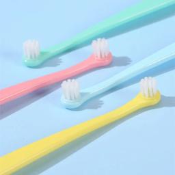 Gato escova de dentes cão limpeza pet grooming gato escovas de dentes macio escova de dentes para gatos boca ferramentas de limpeza produtos para animais de estimação - Image 4