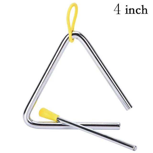 5 "/6"/7 "triângulo musical mão instrumento de percussão com avançado para crianças iluminação música crianças instrumento musical 2022 - Image 1
