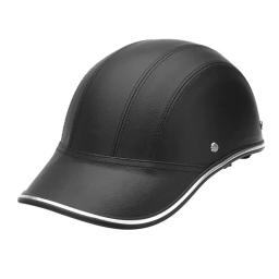 Capacete de bicicleta, capacete de segurança para ciclismo mtb, meio capacete de motocicleta estilo boné de beisebol, equipamento de proteção para adultos, novo - Image 5