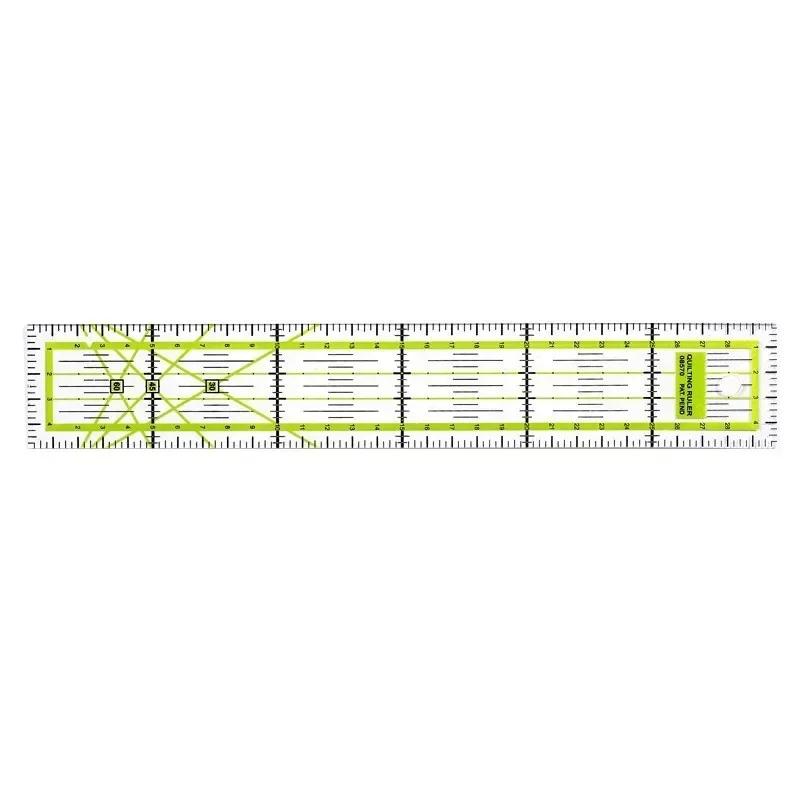 Régua De Costura De Patchwork, Ferramentas Quilting, Corte De Pano De Tecido, Régua De Desenho, Acessórios De Alfaiate, 1Pc - Image 1