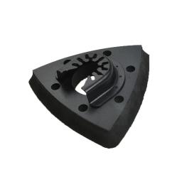 1pc 93mm almofada de lixa triangular nivelada lâmina de serra oscilante para trabalhar madeira fein ferramentas acessórios multi-ferramenta base de areia - Image 3