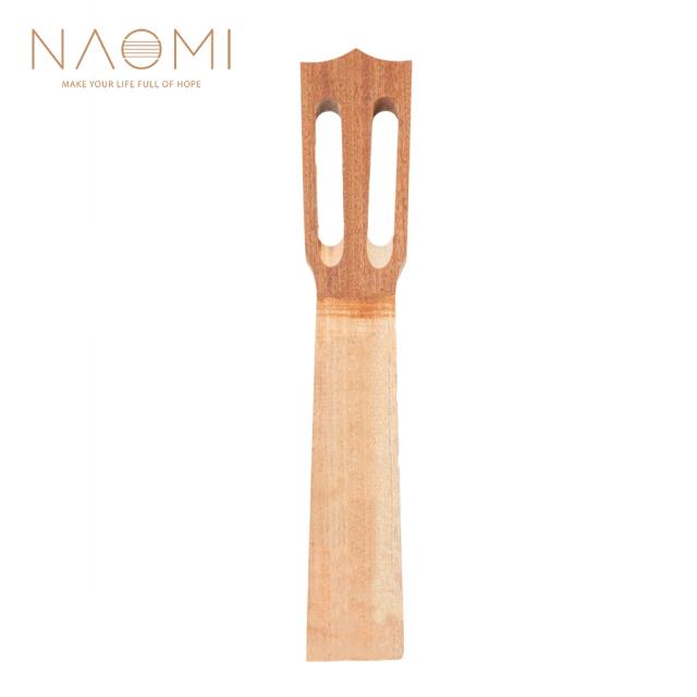 Acessórios NAOMI para Guitarra e Ukulele: Pescoço de 4 Cordas e Peças DIY para Personalização