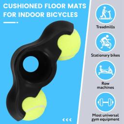 Indoor ciclismo Snap Rocker pés adaptadores, apto para bicicleta inteligente resistência instrutor, Home Workout equipamentos, novo, 4 Pack - Image 4