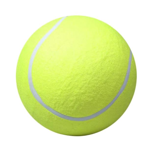 Brinquedo Interativo para Cães: Bola de Tênis Inflável Ideal para Passeios ao Ar Livre