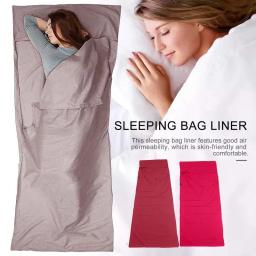 Forro De Saco De Dormir Camping Folhas De Viagem Para Adultos Dormir Folhas De Saco Para Mochila Albergues Do Hotel Viajando - Image 1