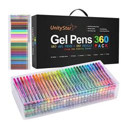 Recargas Marcadores Aquarela Gel Caneta Substituir, Material Escolar Escritório, Papelaria Escritório, Jardim Esboço Pen, 24 Cores, 5ml - Image 1