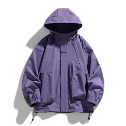 Jaqueta impermeável de caminhada masculina, corta-vento fino, esportes ao ar livre, camping, escalada, pesca, outono, inverno, novo, 2022 - Image 3