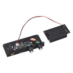 Mudo silencioso violino captador, EQ equilíbrio Sensing equalizador Piezo, Preamp para violino com fone de ouvido saída Tom - Image 3