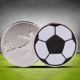 Árbitro coin futebol esportes escolha borda lado moeda suprimentos jogo futebol - Image 3