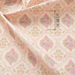 Tecido artesanal de retalhados para DIY, listras Boho exóticas, 100% algodão, impressão e tingimento estilo étnico, floral por meio metro - Image 5