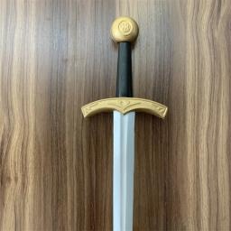 WW-Gold Gladiator Cosplay Espada, Faca Fantasma, Prop Arma Delicada, Protetor de Armas, Roma Antiga Role Playing Movie Cos, 1:1 - Image 4