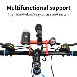 Bicicleta Computer Mount para guiador, Suporte Estendido, Luz Frontal, Barra de Extensão, Lanterna Adapter Rack, MTB Bike Accessories, Peças - Image 2