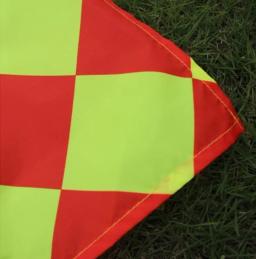 1/2 pçs futebol árbitro bandeira fair play esportes jogo de futebol linesman bandeiras equipamento árbitro linesman bandeira de futebol - Image 5