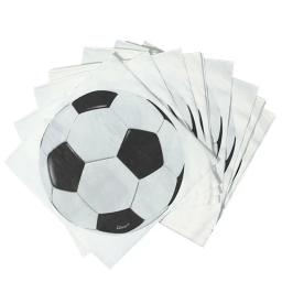 Disney esportes futebol festa de aniversário decoração copo papel branco futebol soprando dragão utensílios de mesa descartáveis - Image 2