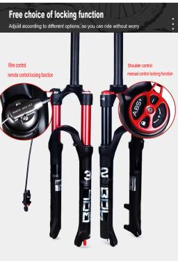 BOLANY-MTB Suspensão Rebound Ajuste Duplo Air Fork, Peças De Bicicleta, Liga De Magnésio, Liberação Rápida, 26 ", 27,5", 29" - Image 3