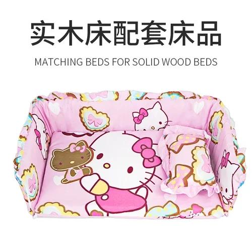 Cama de Madeira Maciça em Camadas para Cães e Gatos com Mesa de Cabeceira Teddy - Oferta Especial de Verão
