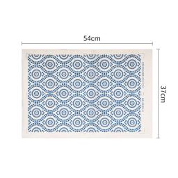 Argila Cerâmica Criativa sob Esmalte, Decalque Azul e Branco, Impressão Papel De Transferência, Cerâmica DIY, Artesanato Para Colorir Ferramentas, 2Pcs - Image 3