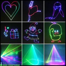 Projetor a laser RGB colorido, lâmpada de animação 3D, arranjo de casamento, scanner a laser de animação, palco, 5W, 6W, 8W, 10W - Image 5