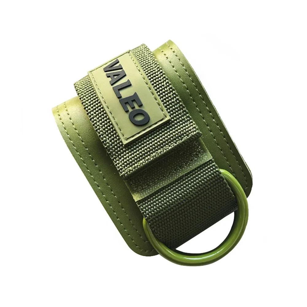 Correias de tornozelo com cabo duplo d, para treinos de academia, glúteos, pernas, treinamento de força, suporte, abdutores de segurança esportiva, punhos de tornozelo - Image 1