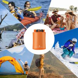 Saco seco ultraleve à prova d'água, sacos de coisas ao ar livre para acampamento, caminhadas, caiaque, 3l/5l/12l/20l/35l - Image 5