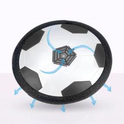 Indoor e Outdoor Hover Soccer Ball Brinquedos para crianças, LED Flashing Football Toy, Bolas esportivas infantis interativas, Presentes para meninos - Image 4