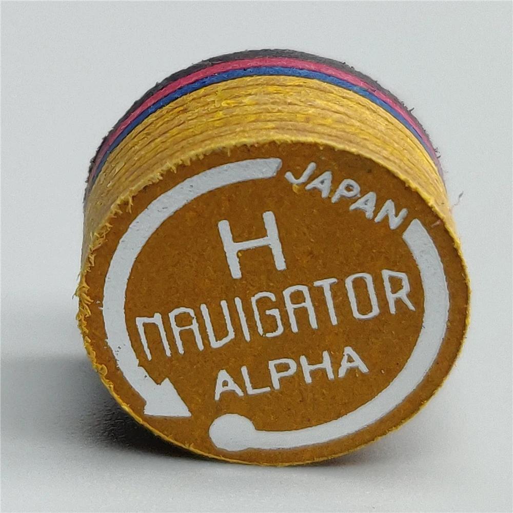 Ponta de taco de bilhar profissional, acessório de ponta alfa de 10 camadas, couro de porco, bilhar e carom 14mm - Image 1