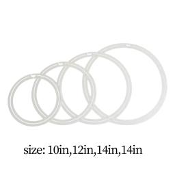 4pcs tambor de amortecimento anéis mudos acessórios de percussão tambor - Image 6
