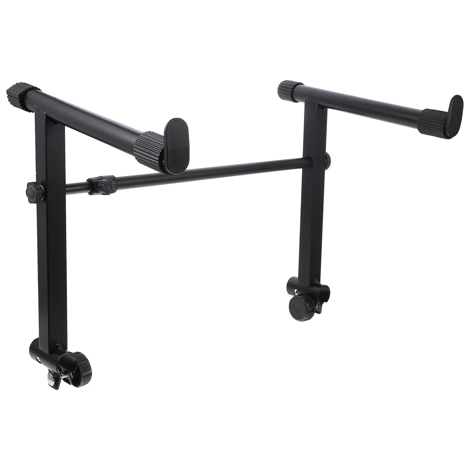 Rack de teclado de piano rodas suporte aumentado suporte para laptop suporte órgão eletrônico - Image 1
