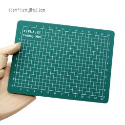 4 colorxiehaige 15 * 11double-sided pvc a6 esteira de corte de auto multiuso que cura esteiras de corte para a esteira de papel durável para o corte - Image 3