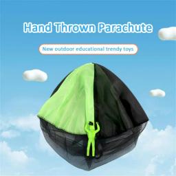 Paraquedas de mão para crianças, Fly Parachute Sport com mini soldado, Crianças presentes educativos, Brinquedos engraçados ao ar livre, 1pc - Image 3