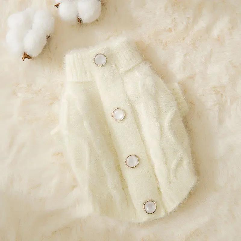 Camisola de malha para cães pequenos, roupas de duas pernas, suéteres quentes para gatos e gatinhos, outono e inverno - Image 1