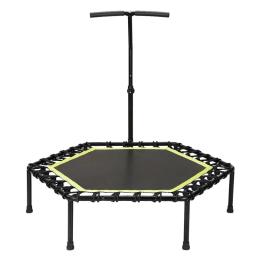 Mini Mute Hexagonal Rebounder, Fitness Trampolins, Indoor e Outdoor Exercício, Saltando Formação, 40" - Image 1