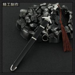 Metal Espada para Decoração Artesanato Coleção, Modelo de Arma, 1/6 Replica Miniaturas, Ornamento, Toy Equipment, Boy, Kid, 22cm - Image 2
