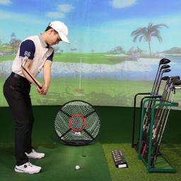 Indoor e Outdoor Golf Prática Net, Swing Trainer, Pitching gaiolas, esteiras, Golf Aids Formação, 1-5 pcs - Image 2