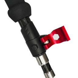 Bastões de trekking de carbono ultraleves, Bastões de caminhada ultraleves, Pólo dobrável, Nodic com bloqueio rápido, 2 peças - Image 5