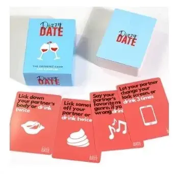 Jogo de 100 cartas para casais: diversão garantida para festas, bebendo e presentes especiais.